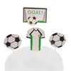 Celebridade da Internet Basquete Futebol Decoração de Bolo Caixa de Sapatos Plug-in de Tênis de Basquete Enfeites Festa de Aniversário de Menino Decoração de Confeitaria