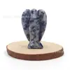 Suministro Transfronterizo Adornos de Ángel de Cristal de Jade de 2 Pulgadas Artesanías de Talla de Piedra Semipreciosa Amatista Adornos de Estilo Europeo