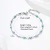 Pulsera Transfronteriza Ojo de Demonio Cruzado Europeo Americano de Oriente Medio Acero Inoxidable Moda Ojo de Aceite Goteante Joyería Personalizada Unisex