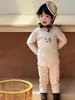 2026 Nuevo Conjunto de Ropa de Otoño para Bebé Algodón Puro Clase A Pijama Infantil Niñas Pequeñas Ropa Interior Térmica Engrosada Niños