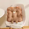 Cojín para silla de oficina, universal para todas las estaciones, lindo cojín de asiento de dibujos animados para estudiantes para estar sentado mucho tiempo en el salón de clases