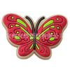 Ventas Directas de Fábrica Zuecos Luminosos de Mariposa Accesorios DIY Zapatos Croc Hebilla de Zapato de Flor Removible Accesorios para Zapatos de Jardín