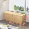 Gabinete de Madera Maciza para Ventana Saliente Gabinete de Almacenamiento Gabinete de Almacenamiento para Balcón Gabinete Bajo para Ventana de Dormitorio Se Puede Sentar en el Piso de Tatami Gabinete Largo