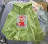 Estación independiente sudadera con capucha de forro polar de comercio exterior europeo y americano suéter para hombre y mujer otoño e invierno tops de pareja holgados Amazon