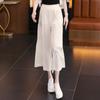 Calça Reta de Perna Larga para Mulheres, Estilo Quente Verão 2026, Emagrecimento, Confortável, Fluida, Calça Casual, Calça Saia Fina, Elegante