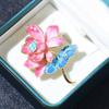Estilo Nacional Nuevo Estilo Chino Broche de Loto Esmalte Mate Elegante Chapado en Oro Perla de Imitación Pin de Loto Verde de Imitación Mujeres