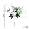 Decorações de Natal Personalizadas de Fábrica Flores de Natal Artesanato Galhos de Pinheiro Pinhas Palitos Enfeites de Natal Buquês