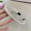 Aro de Pelo Nuevo de Diamantes Completos Estilo Coreano Aro de Acero Borde Delgado Cueva para el Cabello Diadema de Cabeza de Cristal Accesorios de Cabello Dulces Super Hada Manojos de Cabello de Hada