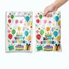 Bolsa Tote Perolada para Festa de Aniversário com Alça Bolsa de Presente Sacola Festiva de Embalagem Feliz Aniversário Sacola de Lembrança