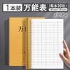 Libro de registro de asistencia de trabajadores de la construcción, formulario de asistencia de trabajadores temporales, registro de nómina de empleados de la empresa