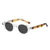 Gafas de Sol Personalizadas Transfronterizas de Nuevo Estilo Urbano Modernas con Protección Solar para Hombres y Mujeres 8669 Gafas de Sol Polarizadas Ovaladas Hip-Hop Personalizadas Europeas y Americanas