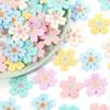 Bolsa Nova Bordada Flor Bauhinia Peça Florzinha de Cinco Pétalas Bordado em Tecido Adesivo DIY Acessório Decorativo de Cabeça Feminino
