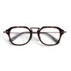 Armazón de gafas de placa retro clásico DTX413 con placa se puede combinar con gafas para miopía armazón grande artefacto de maquillaje