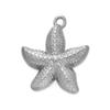 Acero inoxidable serie marina colgante concha estrella de mar ballena concha estrella colgante diy pulsera collar accesorios