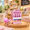 Chaveiro de Mini Console de Jogo Arcade, Pingente de Bolsa de Máquina de Jogo Retrô, Presente de Feriado Fofo e Divertido, Brinquedo da Moda para Bolsas
