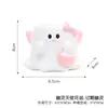 Halloween Fofo Desenho Animado Fantasma Vaso de Jardinagem para Desktop Recipiente Decoração de Paisagem de Jardim Vaso para Flor Suculenta Pequeno Presente