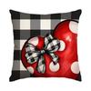 Funda de almohada para el Día de San Valentín Amazon Comercio exterior Transfronteriza Imitación de lino Decoración de boda para el Día de San Valentín Funda de cojín Funda de almohada de amor
