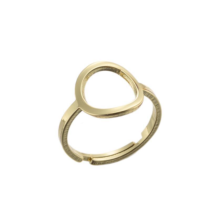 Geometric circle Ring