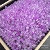 Contas de abacus redondas de gelo roxo 6mm atacado acessórios para joias diy jade contas soltas contas em barril acessórios produtos semiacabados