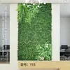 Pared Vegetal Simulada, Pared de Plantas Verdes, Accesorios de Decoración de Fondo de Césped para Exteriores y Interiores