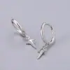 Brincos de Personalidade Estilo Coreano com Sol, Estrelas, Foguete, Coração Assimétrico, Cacto e Acessórios de Orelha Estrela Versáteis