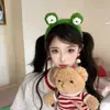Diadema de Orejas de Oso Lindas Lazo Felpa Otoño e Invierno Lavarse la Cara Maquillaje Presionar el Cabello Accesorios para el Cabello Dibujos Animados Banda para el Cabello