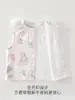 Ropa para Bebé Anyang Chaleco para Bebé Estilo Primavera y Otoño Cuello de Encaje Chaleco sin Mangas Estilo Mori para Niños Pequeños Cárdigan Chaleco de Algodón Puro