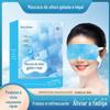 Máscara de Olhos de Gelo de Verão Máscara de Olhos Refrescante de Hidrogel Máscara de Sombreamento Calmante para os Olhos Respirável para Dormir Máscara de Olhos Gelada