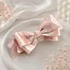 Pinza Elegante para Fijar Cola de Caballo Alta para Mujer, Pinza de Garra Estilo Retro Primavera/Verano, Pinza de Pelo Plegada Grande con Estampado de Leopardo