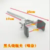 Braçadeira de duas garras braçadeira de quatro garras acessórios para suporte de ferro de laboratório braçadeira multiuso braçadeira para balão braçadeira para béquer braçadeira para condensador braçadeira cruzada