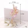 Criativo novo liga de zinco diy diamante jóias acessórios celular shell beleza volta adesivo material furo sapatos acessórios de flores