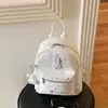 Moda Tendência Comércio Exterior Estilo Coreano Mochila Fofa de Coelho Bolsa de Ombro Dupla Nova Grande Capacidade Versátil para Estudante Universitário e Deslocamento