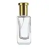 Frasco Dispensador de Perfume 35ml, Frasco Borrifador de Vidro Transparente Espessado, Frasco Dispensador de Perfume com Fundo Espesso, Frasco Pequeno para Amostra