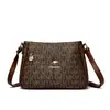 Bolsos para Mujer 2025 Nuevo Otoño e Invierno Versátiles Bolsos de Hombro para Personas de Mediana Edad y Mayores Bolsos para Mamá Regalos Bolsos Cruzados Atmosféricos Bolsos para Mujer