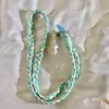 Cordón para Teléfono Móvil Doble Hebilla Cuerda Trenzada Anti-Pérdida Lateral Cordón para Teléfono Móvil Anti-Pérdida Sling Colgante de Llave Fuerte Personalizado Cuerda Diagonal