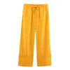 Comercio Exterior 2025 Primavera Nuevo Traje Mujer Camisa de Manga Larga Top Pantalones de Pierna Ancha Diseño Holgado 4786090