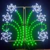 Iluminación de Poste de Luz de Carretera LED para Plantas Luz de Modelado LED Decoración de Parque Navideño Patrón de Luz LED Forma de Fresa