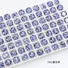 Pedras de Strass Roxo Lavanda para Nail Art Strass Irregulares com Base Pontiaguda Acessórios para Joias DIY Tendência Xiaohongshu Strass para Unhas Usáveis