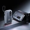 Nuevo Power Bank de Carga Súper Rápida de 120W 20,000 mAh Power Bank Portátil Compacto Pintura Metálica Pantalla Digital Viene con