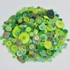 ¡En stock! Botones Redondos Mixtos de Resina de Colores al por Mayor Botones Hechos a Mano para DIY Paquete de Materiales de Flores