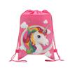Bolsa de natación para niños, bolsa de almacenamiento, mochila escolar, bolsa con cordón de unicornio, directa de fábrica