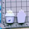 Fruta Simulada Morango Maçã Garrafa de Leite Copo com Canudo para Suco Acessórios de Resina para Presilha de Cabelo Elástico de Cabelo Pegador Capa de Celular DIY