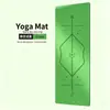 Esterillas de yoga transfronterizas, esterillas de fitness de caucho PU para uso doméstico, engrosadas y antideslizantes, obtenidas directamente del fabricante para venta al por mayor personalizada