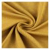 260g Rayón Acanalado Fino Francés Elástico Pull Marco 2*2 Tejido de Punto para Camiseta Base