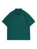 Verão 240g Algodão Pesado Gola Polo Lapela Ombro a Ombro Algodão de Fibra Longa de Xinjiang Camisa Publicitária Camiseta de Manga Curta Personalização