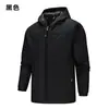Jaquetas para Homens e Mulheres, Casacos de Camada Única à Prova de Vento e Impermeáveis para Exterior, Roupas para Montanhismo e Pesca, Logo Personalizável, Tendência Outdoor