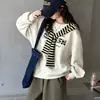 Conjunto de otoño para niña 2026 nuevo estilo: elegante chal, sudadera con capucha y pantalones casuales de pierna ancha, un conjunto de dos piezas para niñas mayores