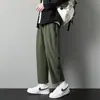 Directamente del fabricante: Pantalones Negros de Pierna Recta para Hombre, Pantalones Largos de Corte Holgado de Moda para Primavera, Otoño y Verano, Pantalones de Pierna Ancha, Pantalones de Vestir, Pantalones Casuales