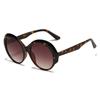 2022 Nuevas Gafas de Sol Redondas con Marco Floral Ins Pastoral Casual Avant-garde Europeas y Americanas de Entrada de Lujo Gafas de Sol para Desfile de Moda