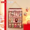 Bolsa Colgante para Guardar Muñecas, Bolsa de Exhibición a Prueba de Polvo para Muñecas Montada en la Pared, Almacenamiento de Colgantes de Cajas Sorpresa, Soporte de Exhibición para Muñecos de Peluche Montado en la Pared